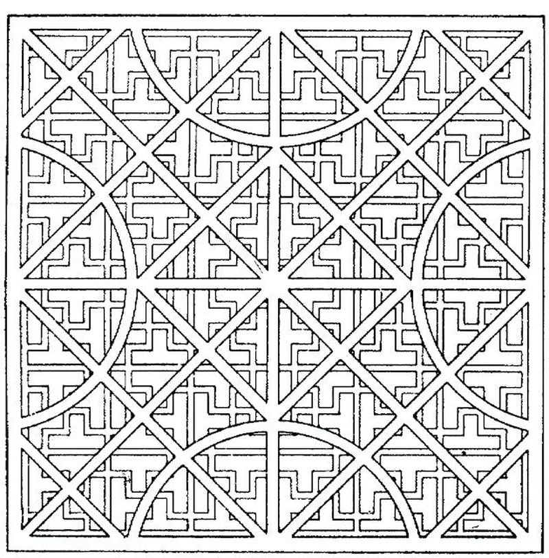 Coloring Pages For Mom Geometric