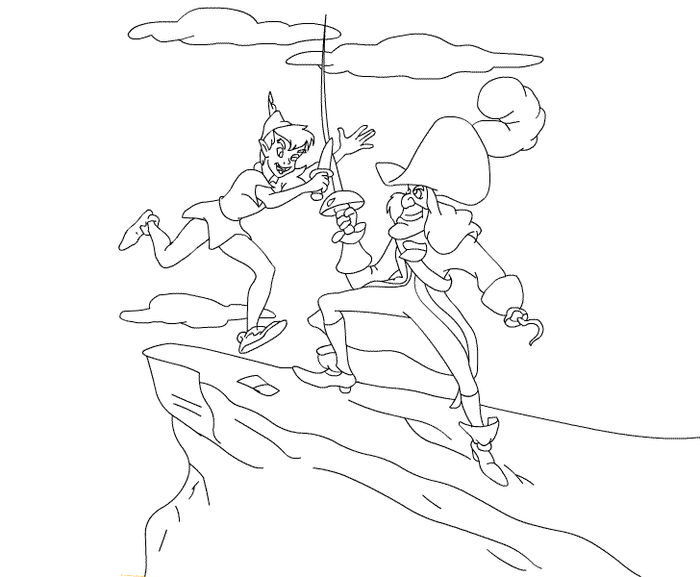 Coloring Pages For Peter Pan Chapters