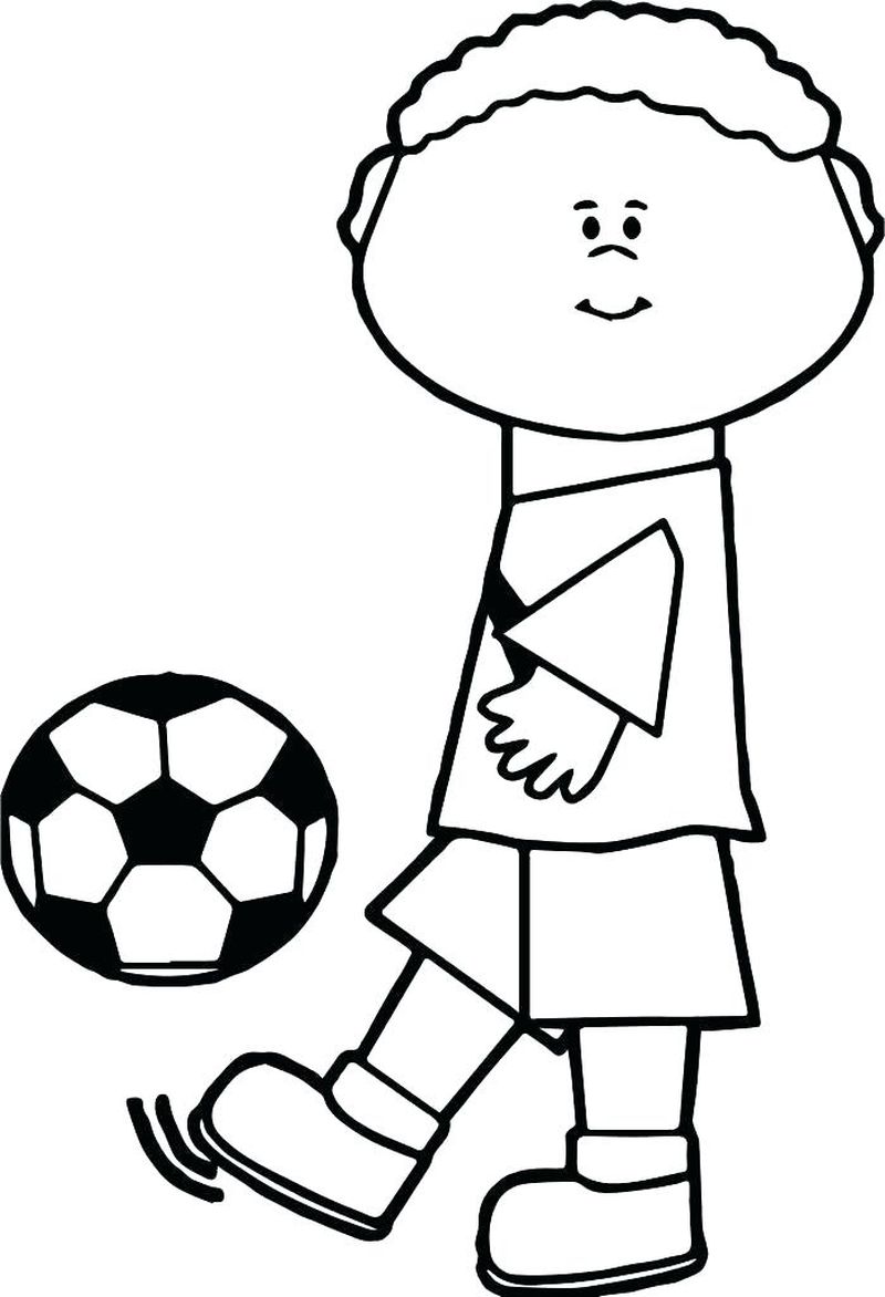 Coloring Pages For Soccer