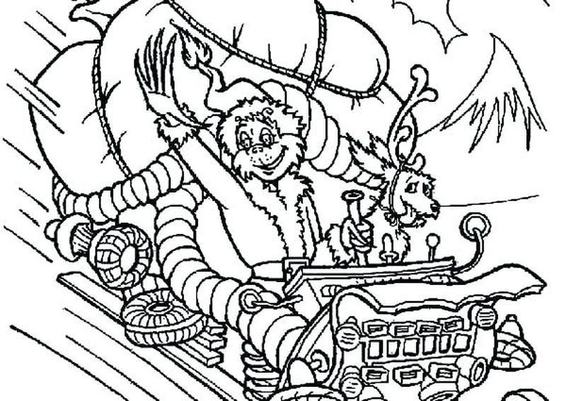 Coloring Pages Grinch