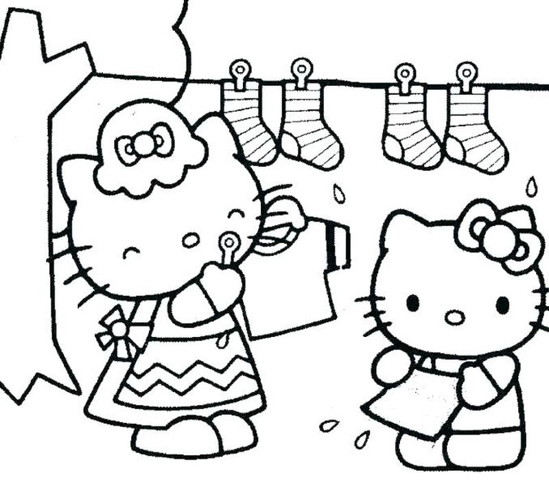 Coloring Pages Hello Kitty