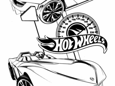 Coloring Pages Hot Wheels