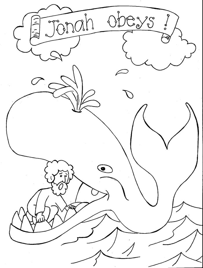 Coloring Pages Jonah And The Whale