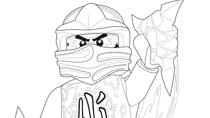 Coloring Pages Lego Ninjago