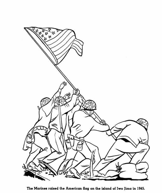 Coloring Pages Memorial Day