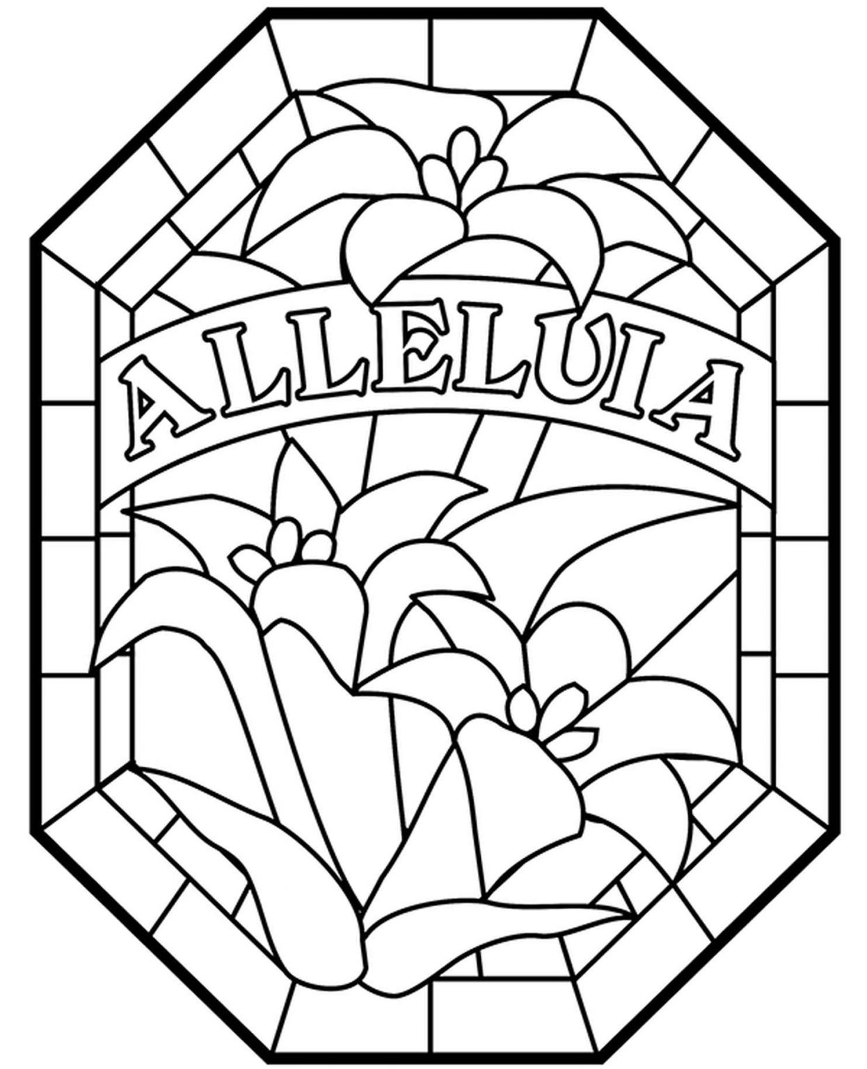 coloring pages mosaic