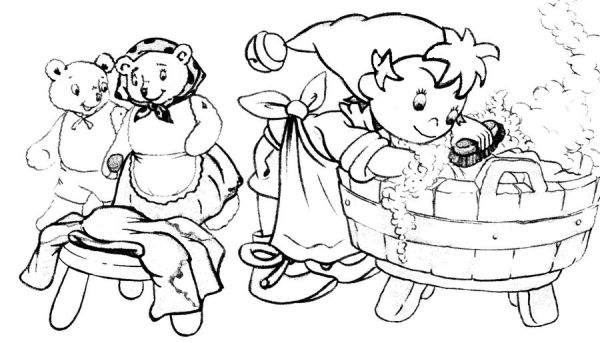 Coloring Pages Noddy Morning Kids