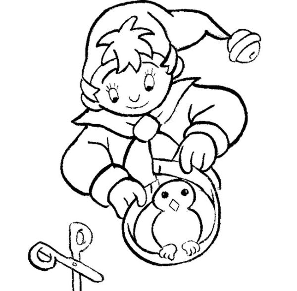 Coloring Pages Noddy Morning Kids