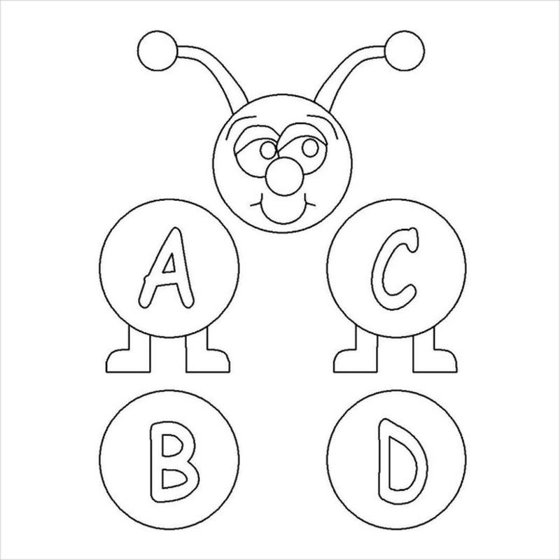 Coloring Pages Of Alphabet