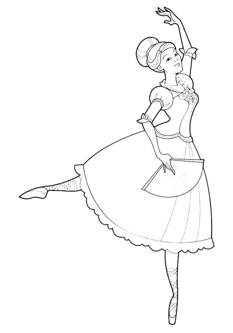 Coloring Pages Of Angelina Ballerina