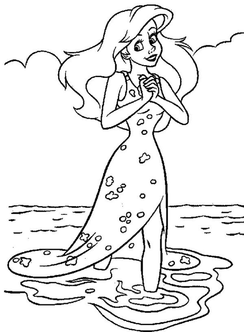 Coloring Pages Of Ariel