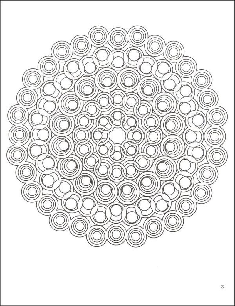 Coloring Pages Of Geometric Shapes