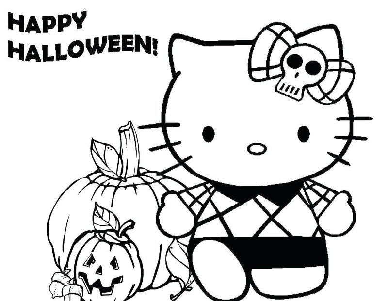 Coloring Pages Of Hello Kitty Christmas