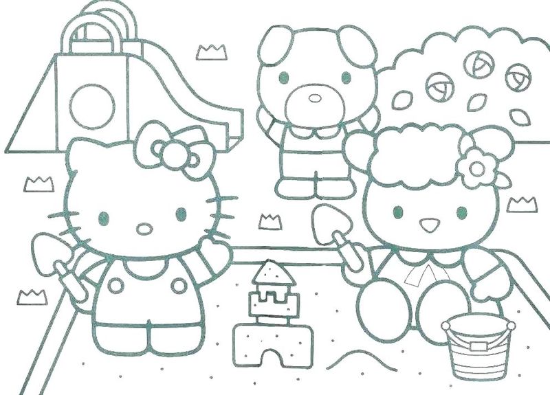 Coloring Pages Of Kitty Cats
