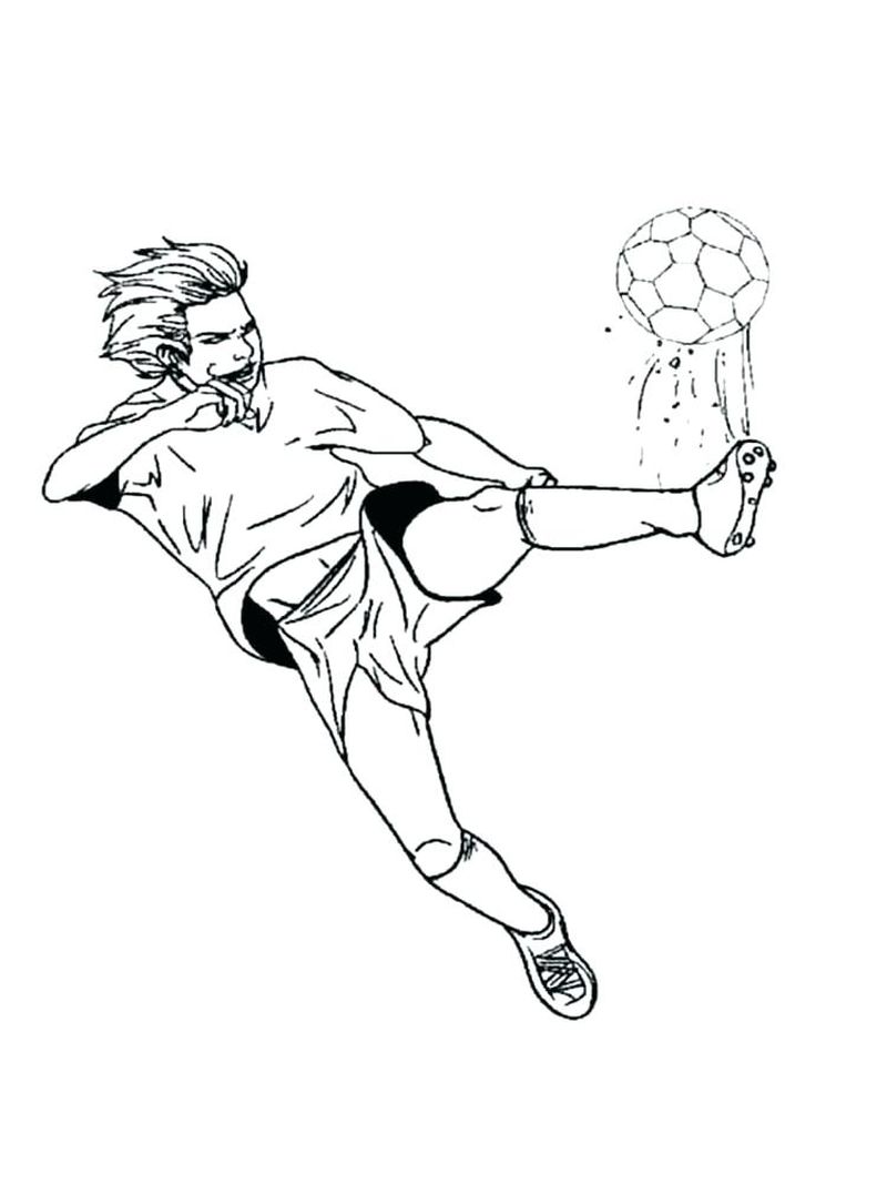 Coloring Pages Of Soccer Shoes