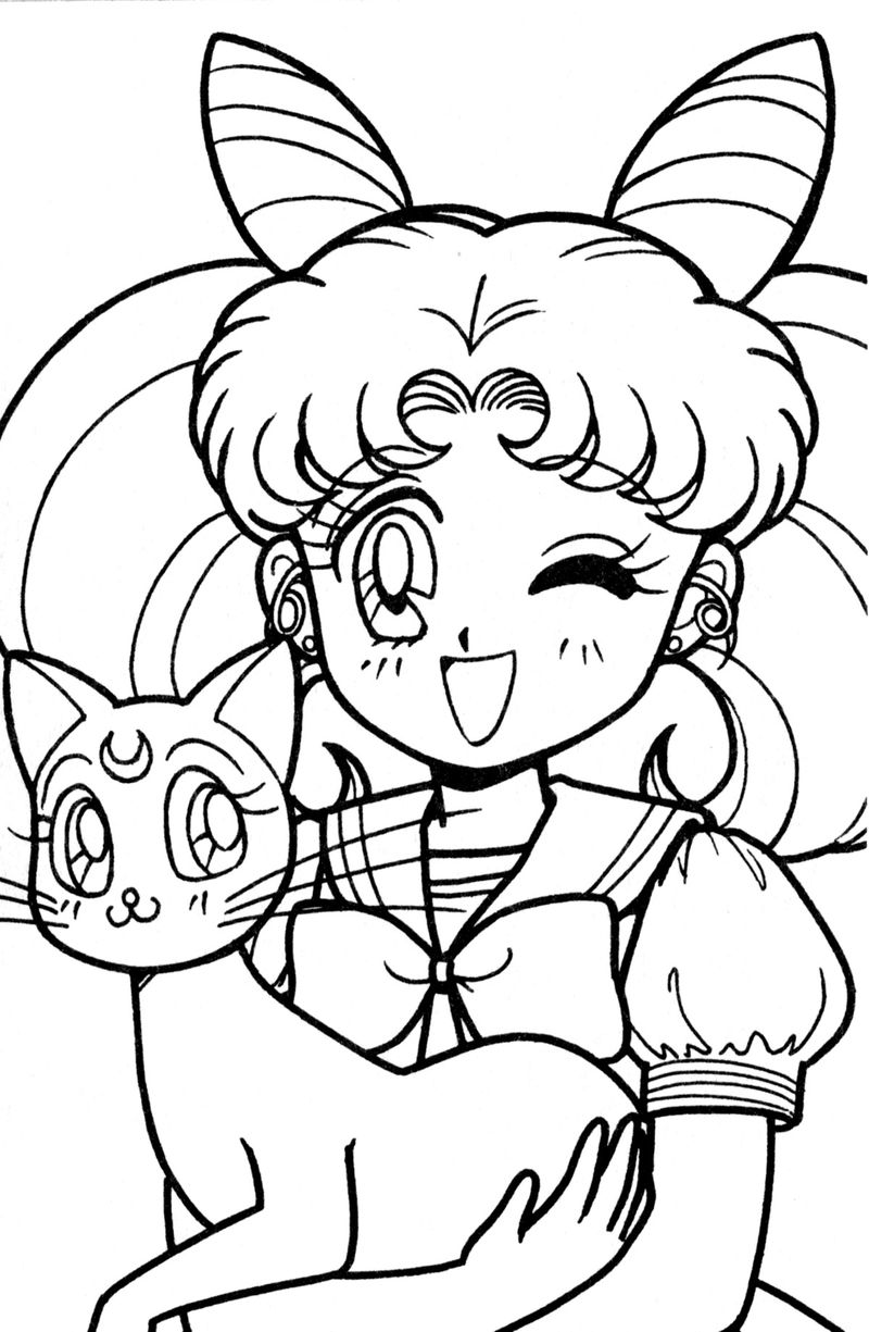 Coloring Pages Sailor Moon