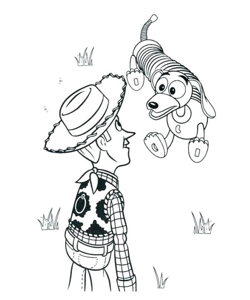 Printable Toy Story Coloring Pages PDF For Children - Coloringfolder.com