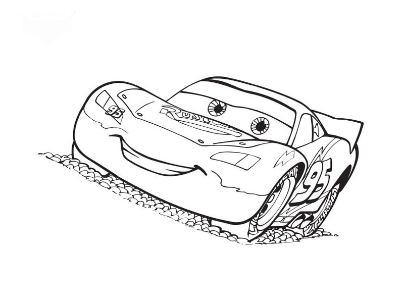 Coloring Pages of Race Cars