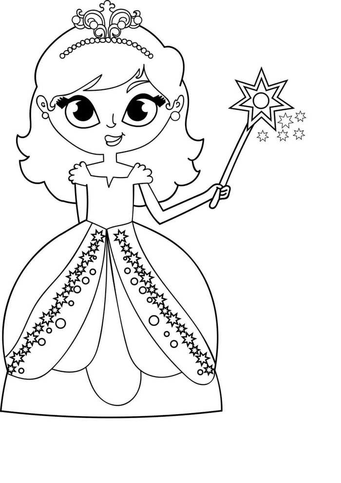 Printable Coloring Pages PDF For Girls - Coloringfolder.com