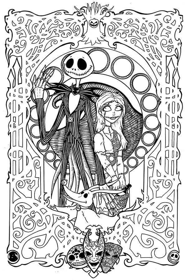 Cool Halloween Coloring Pages