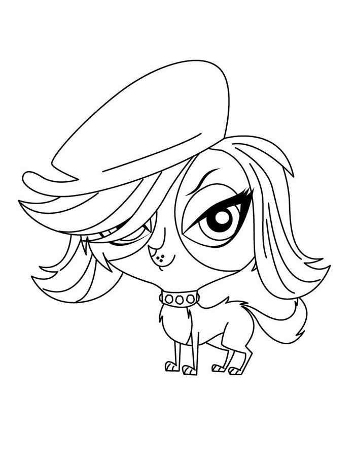 Cool Littlest Pet Shop Coloring Page