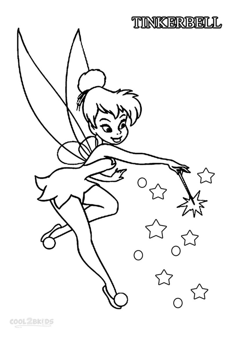 Crayola Tinkerbell Coloring Pages