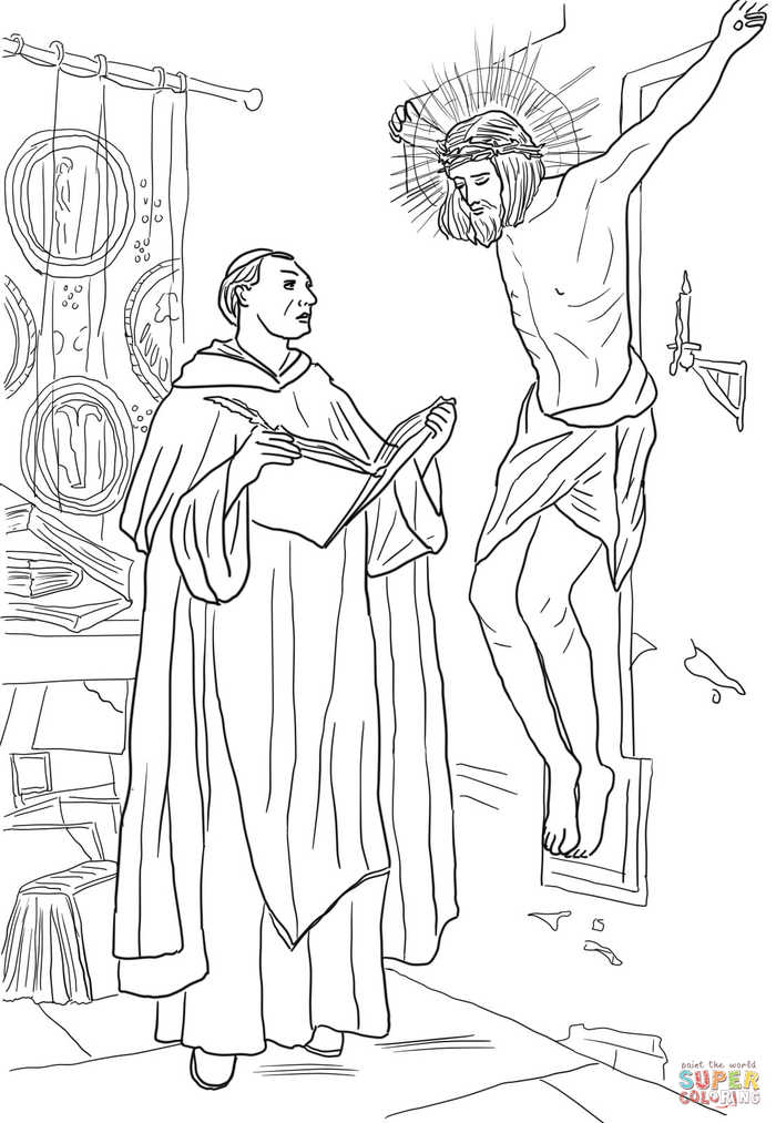 Crucifixion Bible Coloring Pages