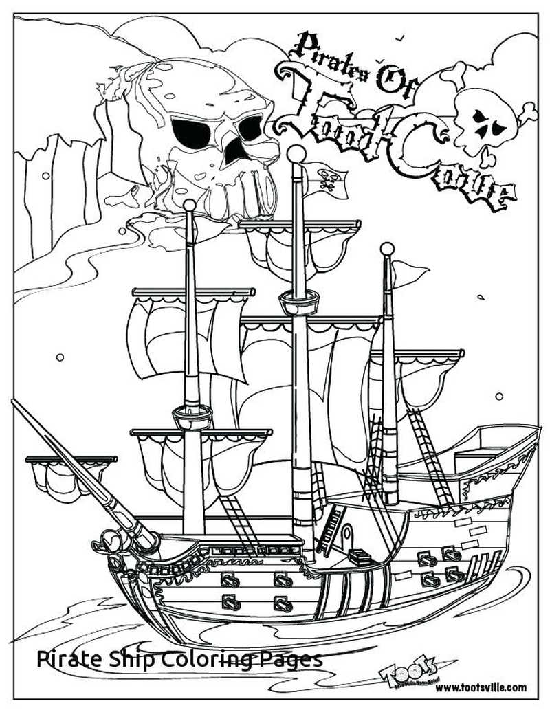 Cruise Ship Coloring Page Cartoon