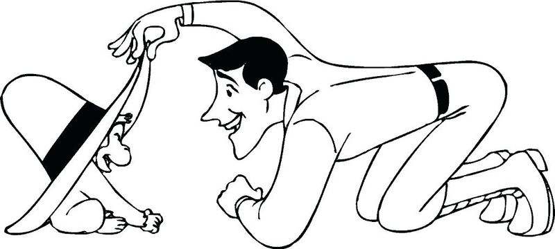 Curious George Coloring Pages Free To Print