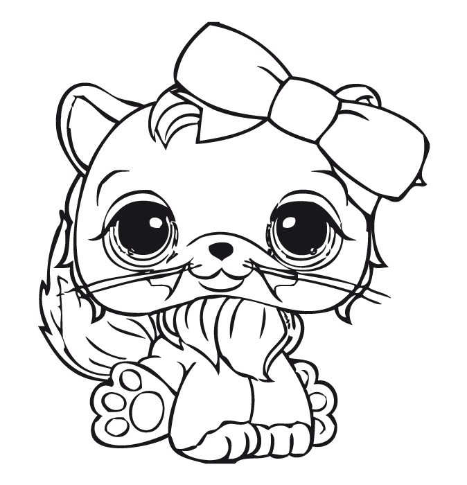 Littlest Pet Shops Online Coloring Pages