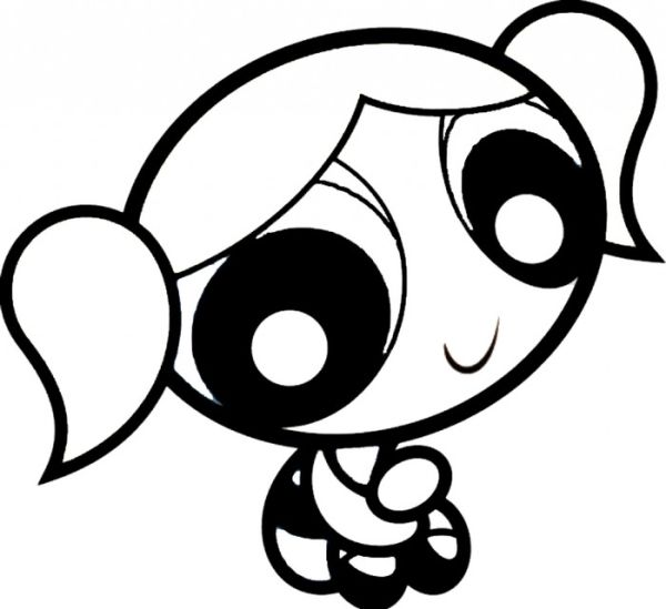 Cute powerpuff girls coloring pages