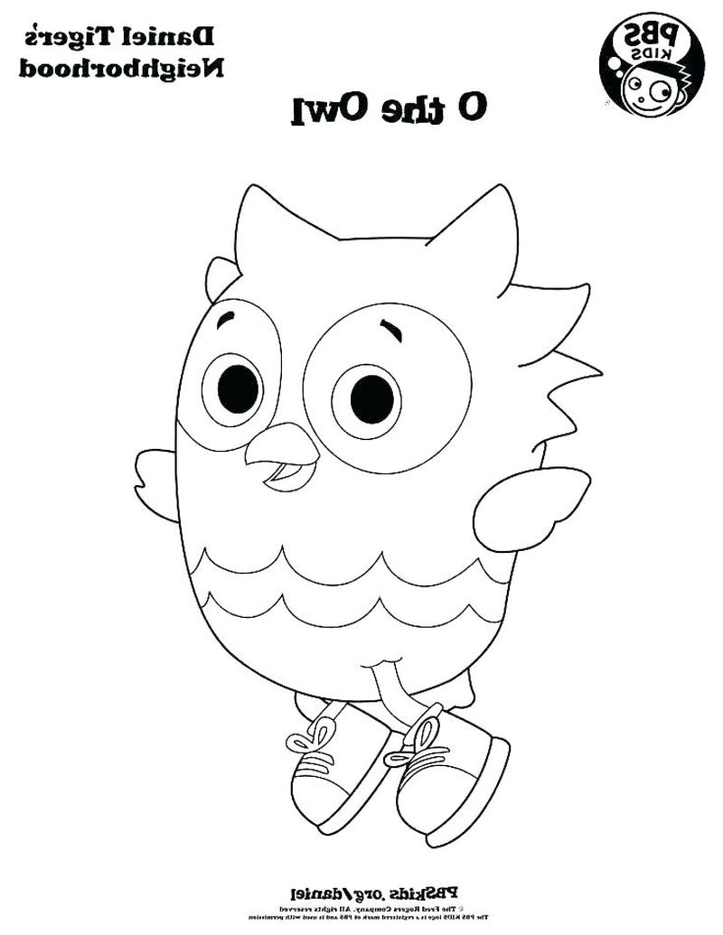 Daniel Tiger Coloring Pages Margaret