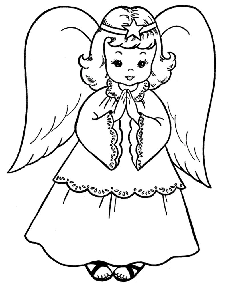 Dark Angel Coloring Pages