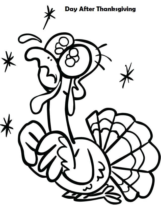 Day After Thanksgiving Coloring Pages
