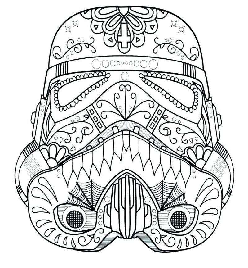 Day Of The Dead Printable Coloring Pages