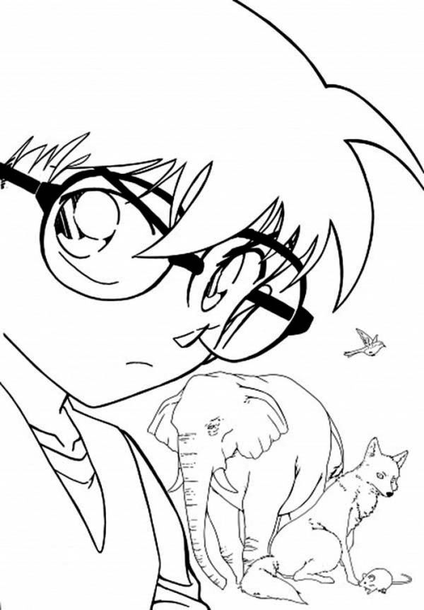 Detective Conan Coloring Pages