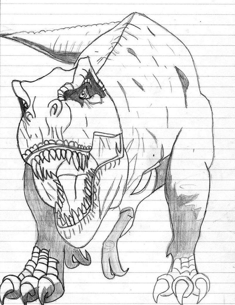 Dinosaur Coloring Pages Online