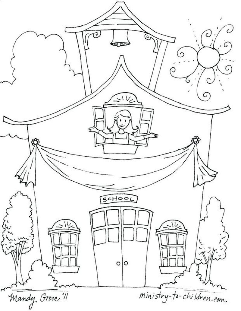 Disney Back To School Coloring Pages