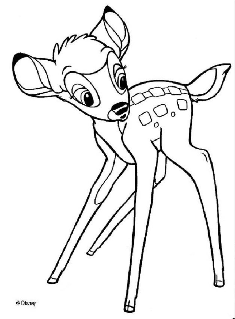Disney Bambi Coloring Pages