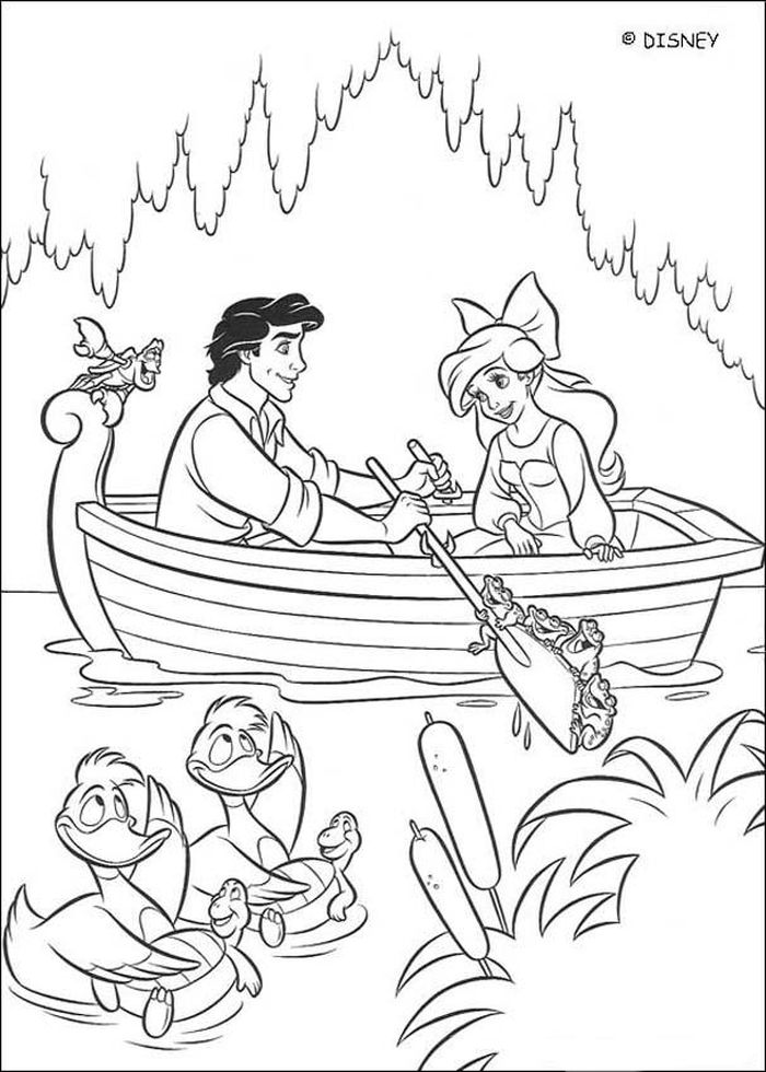 Disney Coloring Pages Little Mermaid