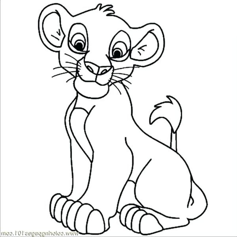 Disney Coloring Pages The Lion King