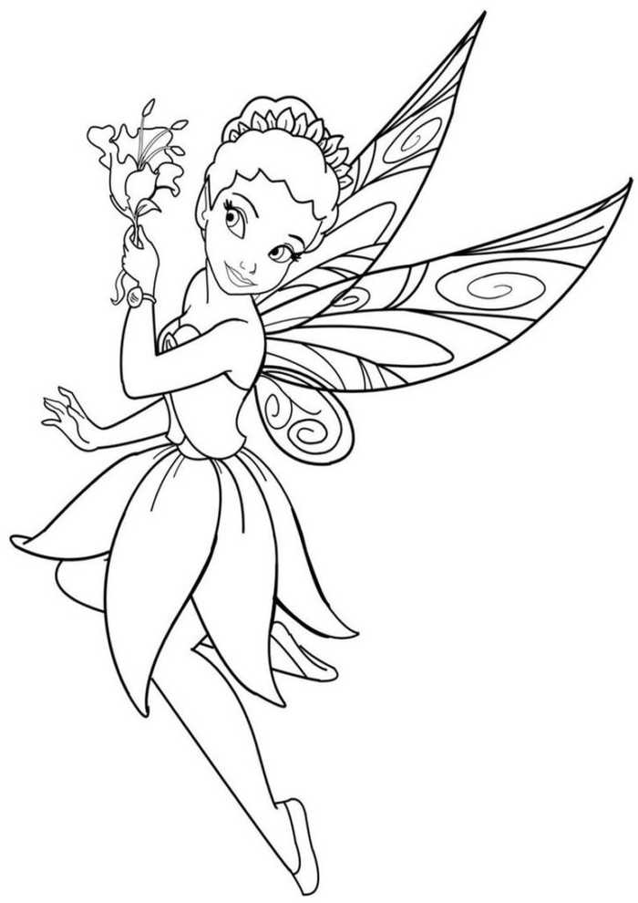 Disney Fairy Coloring Pages