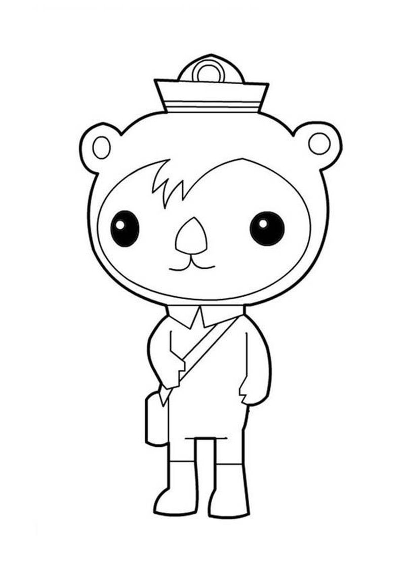 octonauts coloring pages  Clip Art Library