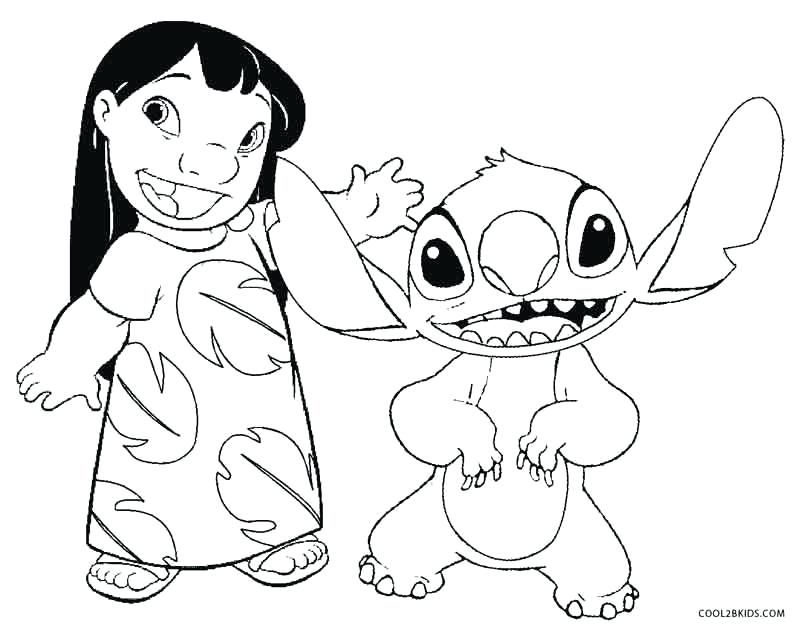 Stitch Coloring Pages PDF Ideas For Kids - Coloringfolder.com