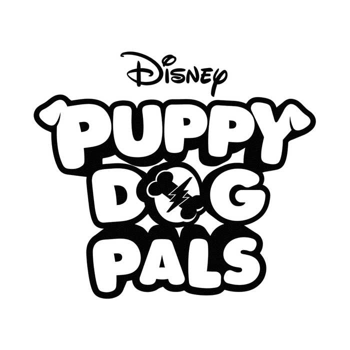 Disney Puppy Dog Pals Logo Coloring Page