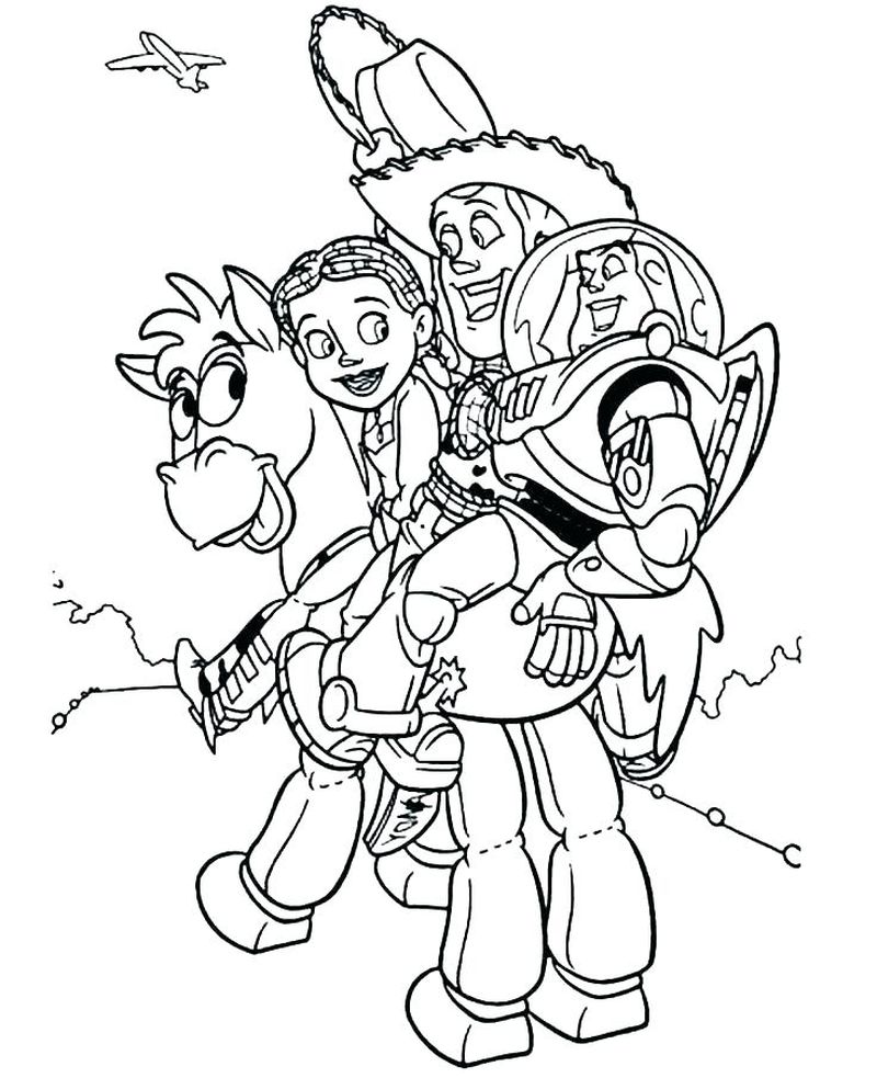 Disney Toy Story Coloring Pages Free
