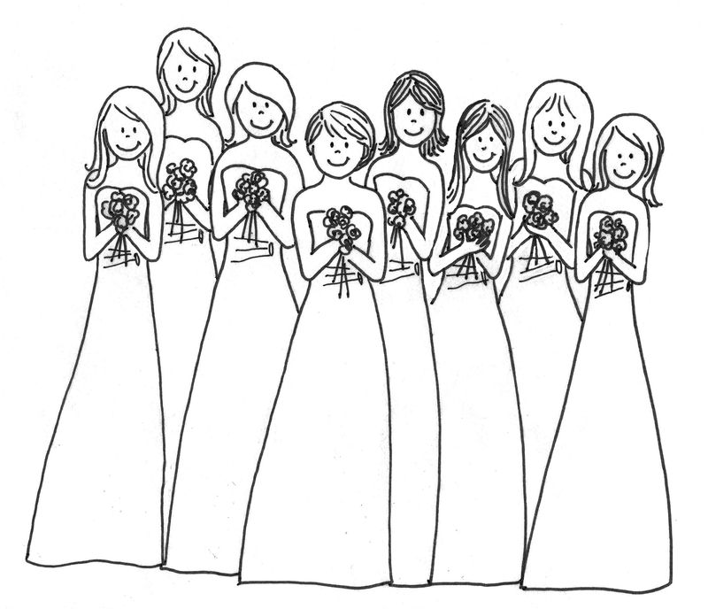 Diy Wedding Coloring Pages