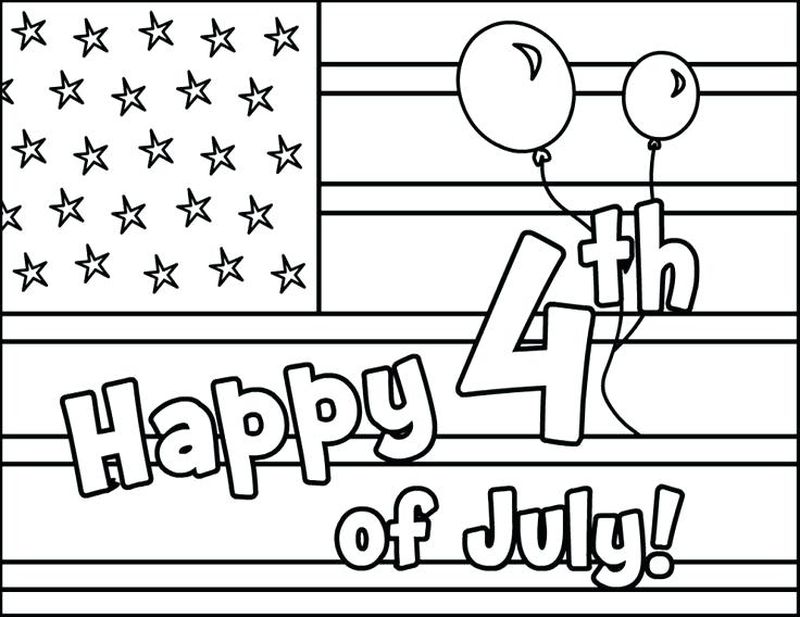 Dltk 4th Of July Coloring Pages