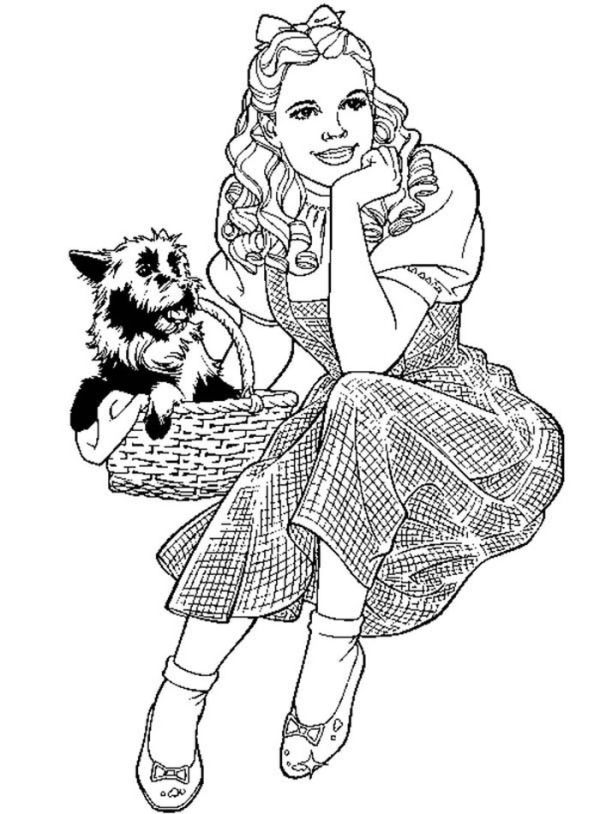 Dorothy And Her Pet Toto