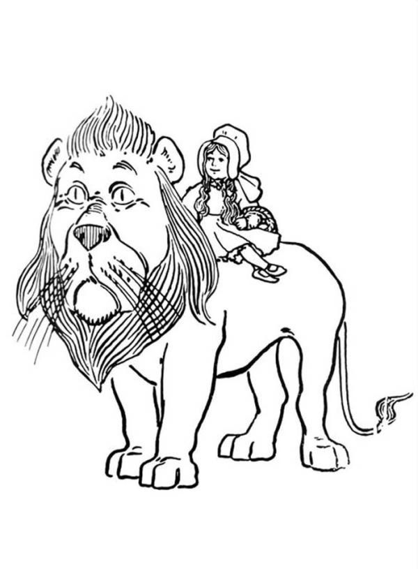 wizard of oz coloring pages dorothy